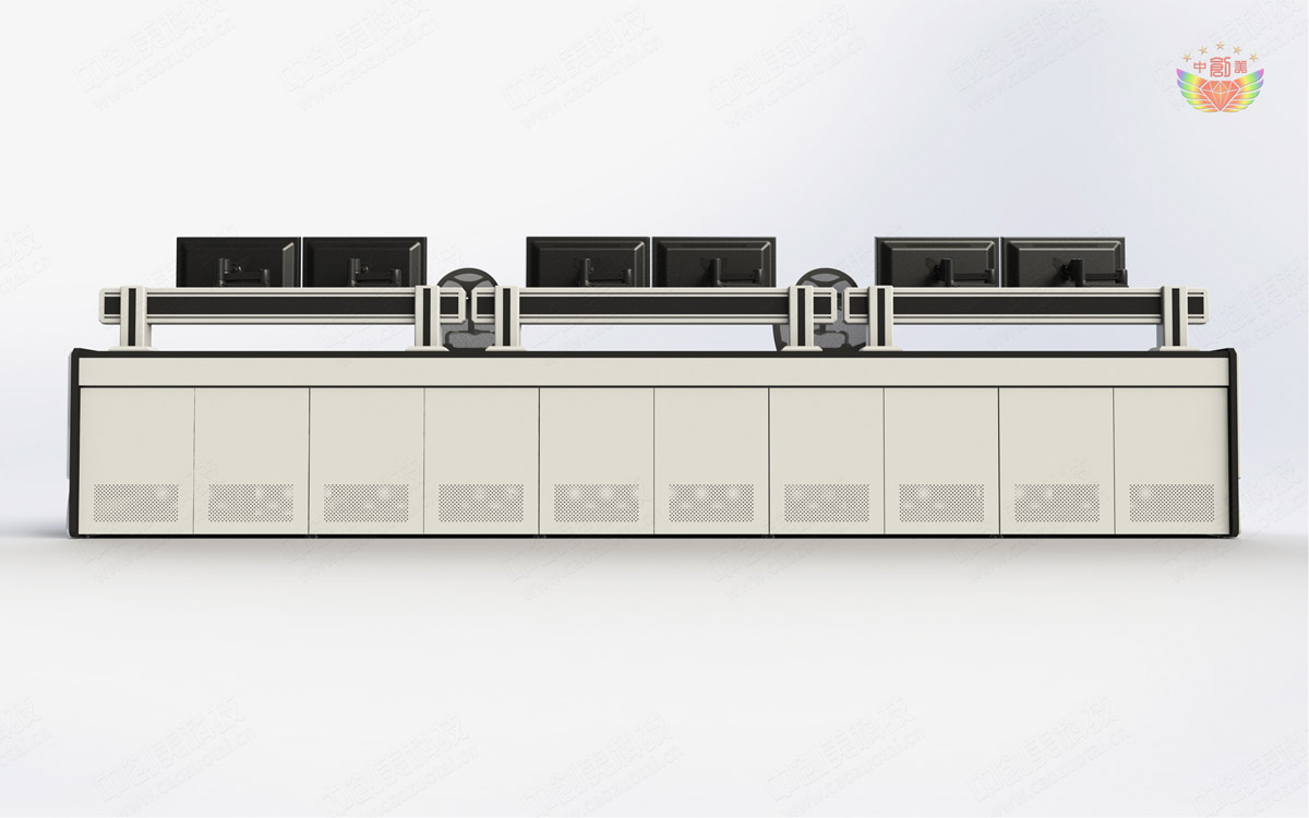110指揮中心控制臺(tái)效果圖